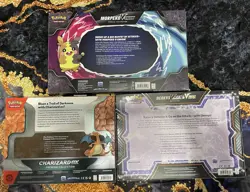 Pokemon Sealed 3 Box Lot: Lost Origin Fusion Strike Brilliant Stars Charizard!! - Image 2