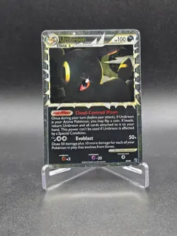 Pokemon Umbreon Prime 86/90 Undaunted Holo 100 NM 2010 - Image 1