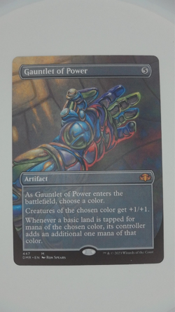 Gauntlet of Power (Borderless) Dominaria Remastered - Image 1