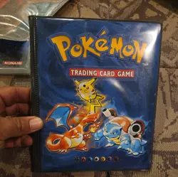 Wizards of the Coast Pokemon TCG 4-Pocket 1999 Album Binder Hardcover WOC08320 - Image 1