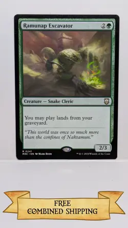 Ramunap Excavator (Ripple Foil) Commander: Modern Horizons 3 Foil - Image 1
