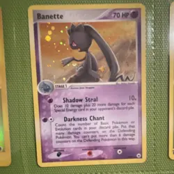 Pokemon Banette 21/101 EX Hidden Legends Holo Rare 70 HP Stage 1 2004 - Image 1