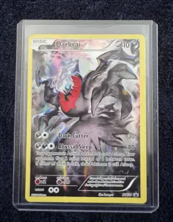Pokemon TCG Darkrai Full Art Holo XY114 2016 Black Star Promo LP - Image 1