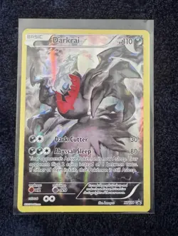Pokemon TCG Darkrai Full Art Holo XY114 2016 Black Star Promo LP - Image 2