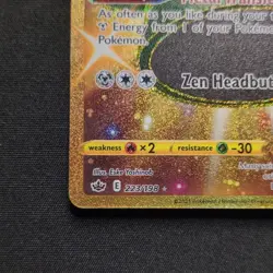 Pokemon TCG Bronzong Secret Rare Holo Swsh06 Chilling Reign 223/198 - Image 5