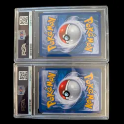 Pokemon Rayquaza & Deoxys LEGEND Top & Bottom Set Undaunted Sequential PSA 8s - Image 2