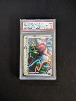 Pokemon Rayquaza & Deoxys LEGEND Top & Bottom Set Undaunted Sequential PSA 8s - Image 3