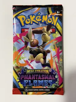 (HEAVY)🔥 22.54g Pokemon TCG Phantasmal Flames Booster Pack Factory Sealed✅ - Image 2