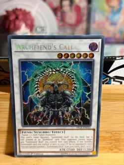 ARCHFIEND'S CALL FIGA-EN032 Fists of the Gadgets 1st Edition Yu-Gi-Oh TCG NM - Image 1