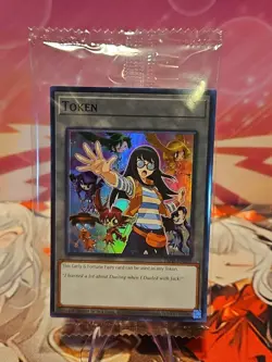 Yu-Gi-Oh! Token TKN5-EN039 Carly & Fortune Fairy Super Rare Factory Sealed - Image 1