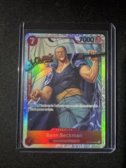 🏴‍☠Benn.Beckman OP09-009 SR One Piece TCG NM🏴‍☠ - Image 1
