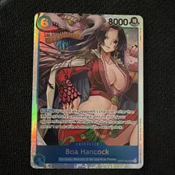 Boa Hancock OP07-051 - One Piece TCG - SR Super Rare Foil NM Near-Mint X2 - Image 3