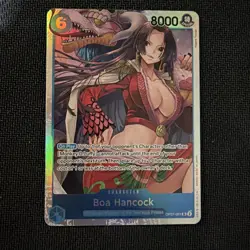 Boa Hancock OP07-051 - One Piece TCG - SR Super Rare Foil NM Near-Mint X2 - Image 4
