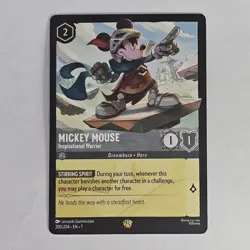 Mickey Mouse 200/204 Disney Lorcana Archazia's Island Legendary Non-Foil - Image 1