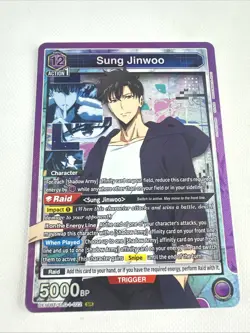 SUNG JINWOO SR UE17BT/SLG-1-022 UNION ARENA SOLO LEVELING NM - Image 1