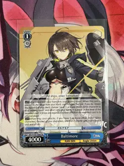 Weiss Schwarz - Azur Lane - Baltimore - AZL/S102-TE09 TD - English - Image 1