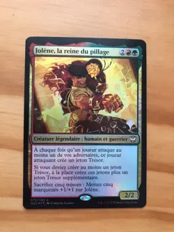 Mtg Promo Pack Streets New Capenna Jolene, the Plunder Queen French FOIL NM/LP - Image 1