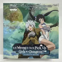 Weiss Schwarz Is It Wrong to Try to Pick Up Girls in a Dungeon Box Familia Myth 8885009406822 - Image 1