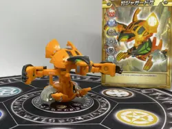 Bakugan BakuTech Subterra Zak Jaguard KAK Ver. Metal & card MG Japan Import Rare - Image 1