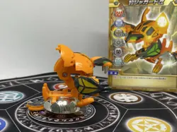 Bakugan BakuTech Subterra Zak Jaguard KAK Ver. Metal & card MG Japan Import Rare - Image 2