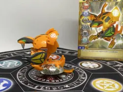 Bakugan BakuTech Subterra Zak Jaguard KAK Ver. Metal & card MG Japan Import Rare - Image 4