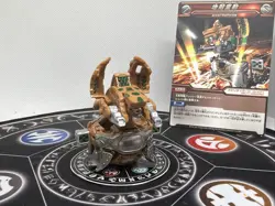 Bakugan Subterra Gran Panzer MG & Card Japan import BakuTech Rare - Image 1