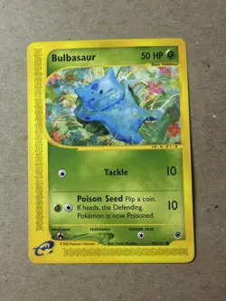 2002 Pokemon Expedition Bulbasaur Card 94/165 - Image 1