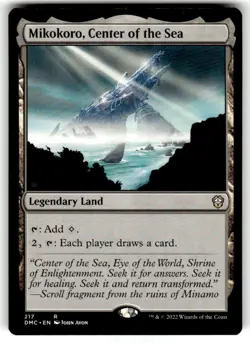 Mikokoro, Center of the Sea [Dominaria United Commander] M/NM MTG Magic - Image 1