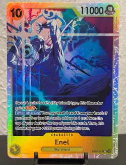 Enel EB02-052 English SR Extra Booster: Anime 25th Collection One Piece Card - Image 1