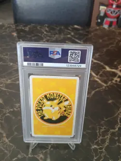 1998 POKEMON Yellow VERSION PLAYING CARDS 4 OF HEARTS #144 ARTICUNO PSA 9 - Image 5