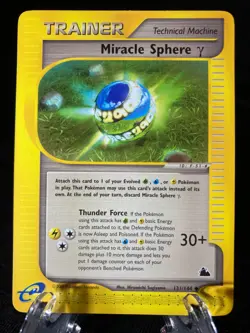 Miracle Sphere Gamma 131/144 Skyridge Common Pokemon TCG Card NM Never Played - Image 1