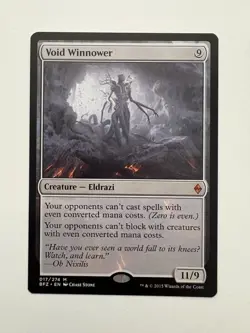 Void Winnower MTG Magic the Gathering Card NM Near Mint BFZ - Image 1