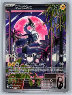 Miraidon 013 Pokemon TCG Scarlet & Violet Full Art Holo Promo Card NM Condition - Image 1