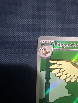 Pokemon Pidgeotto TCG Holo Illustration Rare Card 208/197SV03: Obsidian Flames - Image 2