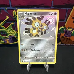 Magneton - SV28/SV94 - Pokemon Hidden Fates Sun & Moon Shiny Rare Card NM - Image 1