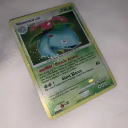Pokemon Venusaur - 20/132 Secret Wonders Holo Card SWIRL and HOLO BLEED!! - Image 3
