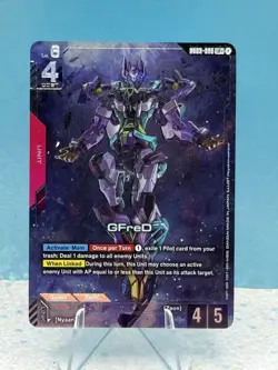 Gundam Card Game Steel Requiem GFred GD03-034 LR+ - Image 1