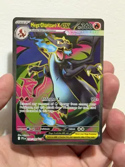 Mega Charizard X EX 109/094 Phantasmal Flames Ultra Rare Pokemon Card NM English - Image 1