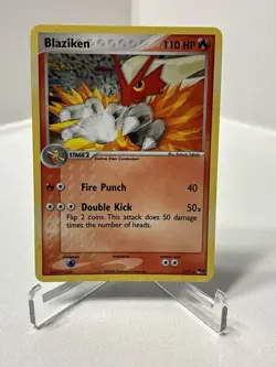 Blaziken 1/17 Holo Rare Ex Era POP Series 1 2004 Pokemon TCG Card - Image 1