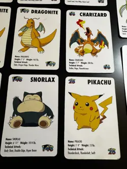 Pokemon | 1998 KFC Mini Cards Set Lot of 13 | Complete Collection + More - Image 2