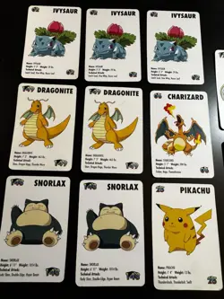 Pokemon | 1998 KFC Mini Cards Set Lot of 13 | Complete Collection + More - Image 5