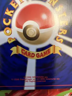 Totodile No.158 Neo Destiny (Japanese) Old Back Vintage Pocket Monster TCG Card - Image 5
