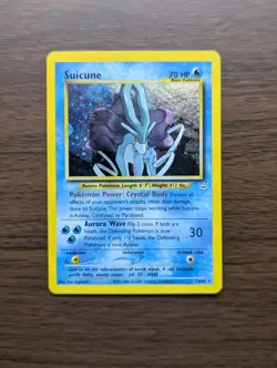 Suicune 14/64 - Neo Revelation - Holo Rare - Pokemon Card - LP to MP - Image 1
