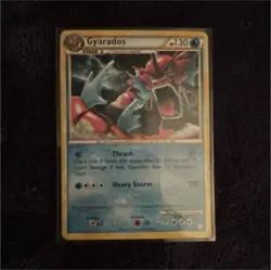 Pokemon Gyarados 2010 130 HP Thrash Heavy Storm 30+ 70 Stage 1 Card English - Image 1