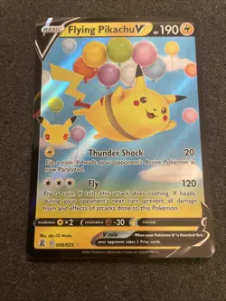Flying Pikachu V 006/025 Celebrations NM Ultra Rare Pokemon Card - Image 1