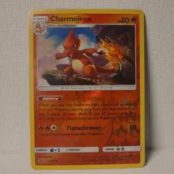 Charmeleon 2/70 Dragon Majesty Reverse Holo Pokemon Card LP - Image 1