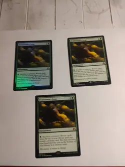 3 X Evolutionary Leap*1 X Prerelease Foil*2 X Regular Magic Origins 176 LP - Image 1