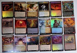 MTG Blue Commanders Lot 24 M/R Glen Elendra Guardian Foil & Showcase Foil + More - Image 1
