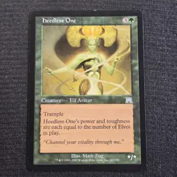 Magic: The Gathering Onslaught Heedless One Uncommon 265 Lightly Played - Image 1