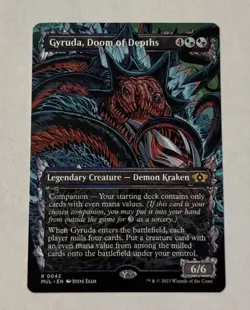 MTG Gyruda, Doom of Depths - March of the Machine Multiverse Legends NM - Image 1